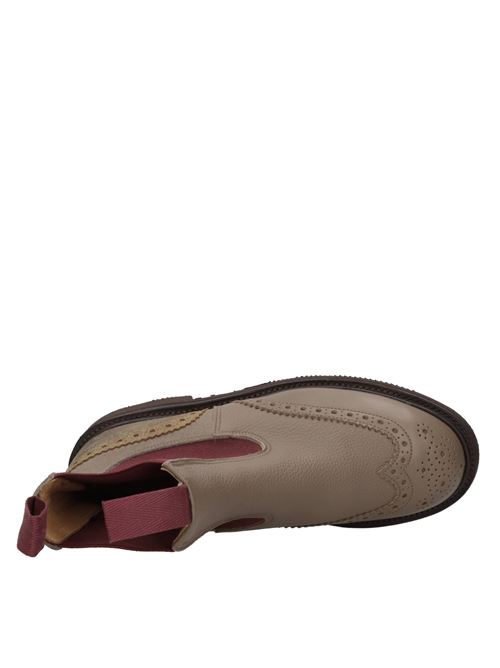 Stivaletti Beatles in pelle e tessuto TRICKER'S | 2754 VBS SILVIATAUPE